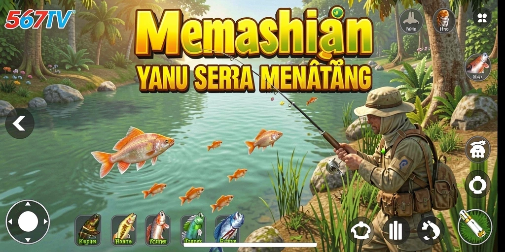 Tangkapan ikan besar dalam gameplay seru 567TV.