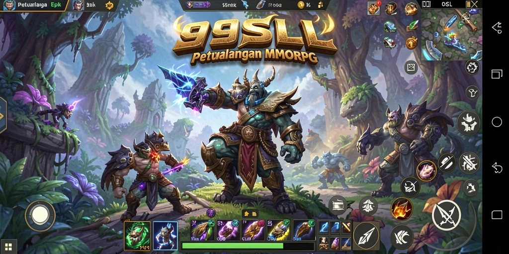Tampilan gameplay <strong>99SLL</strong> yang memikat dan penuh aksi.