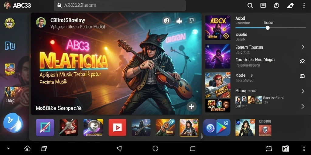 Tampilan gameplay ABC33 yang interaktif dan menyenangkan.