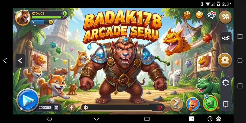 Screenshot dari BADAK178 menampilkan aksi gameplay yang seru.