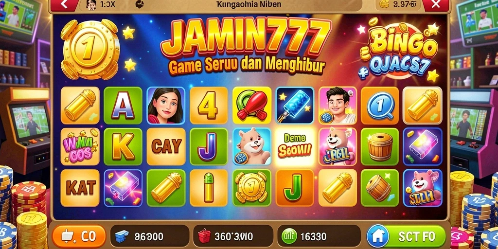 Gameplay seru dari aplikasi Bingo JAMIN777