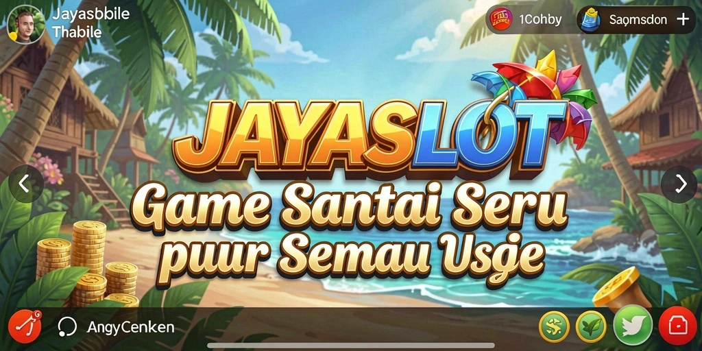 Screenshot gameplay JAYASLOT menampilkan kesenangan bermain slot dengan tema menarik.