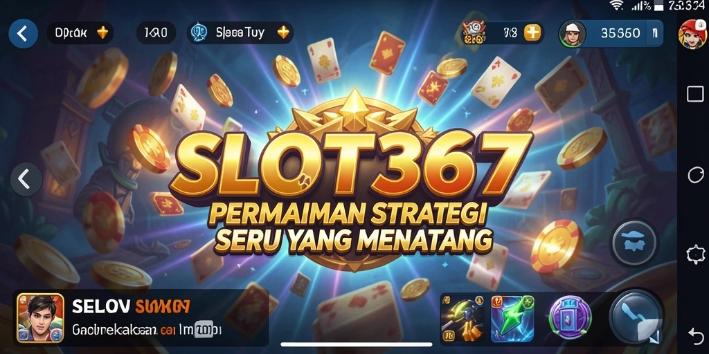 Tangkapan layar utama SLOT367 menunjukkan aksi mendebarkan dalam permainan strategi.